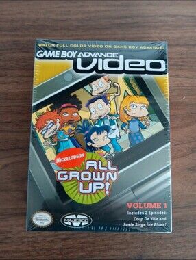 Game Boy Advance Nickelodeon All Grown Up 2004 Video Game NIP